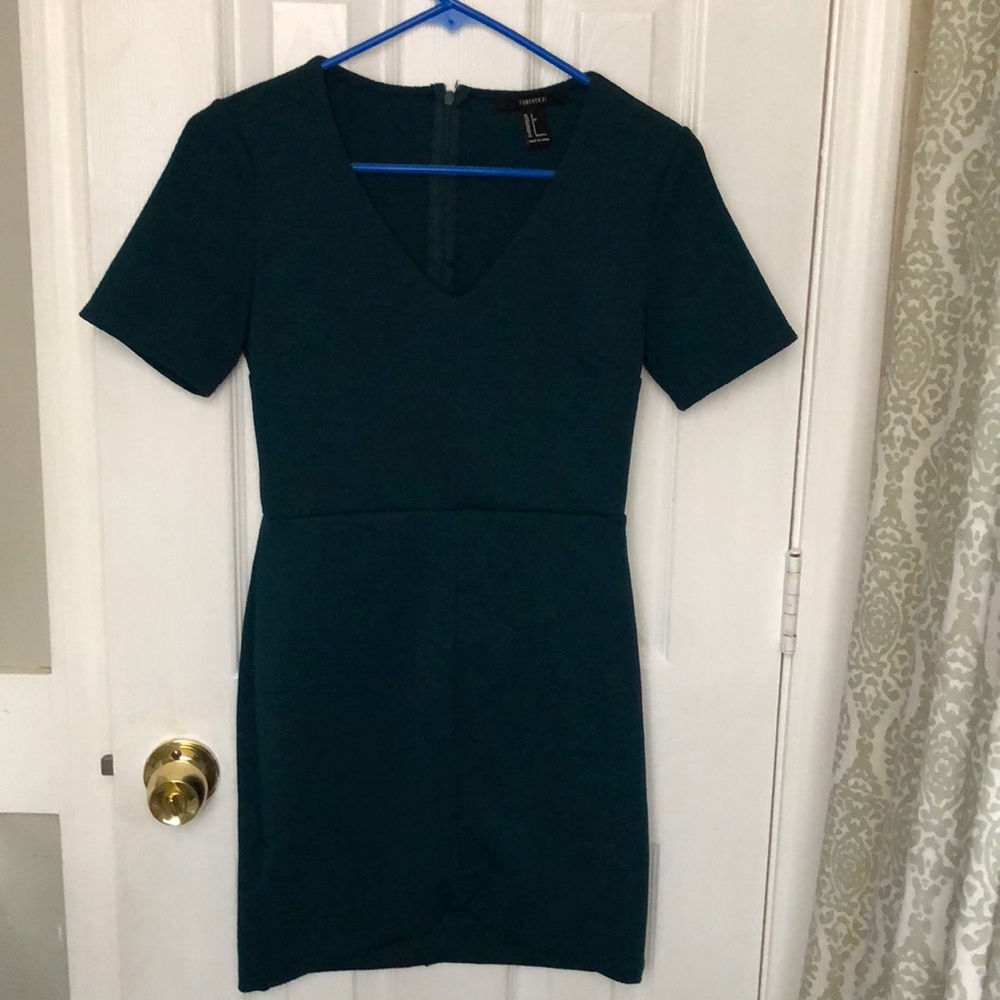Teal forever 21 dress